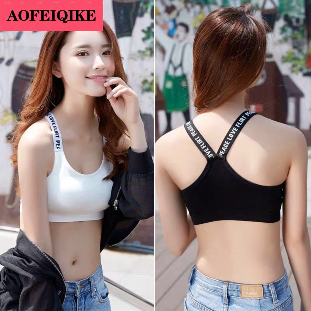 Bralette Triangle Set - 40-65Kg 섹시한 브래지어 탑 여성 스포츠