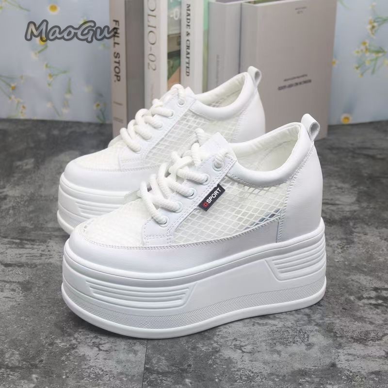 Wedge Espadrille Women - Tenis De Mujer 여성용 메쉬 플랫폼