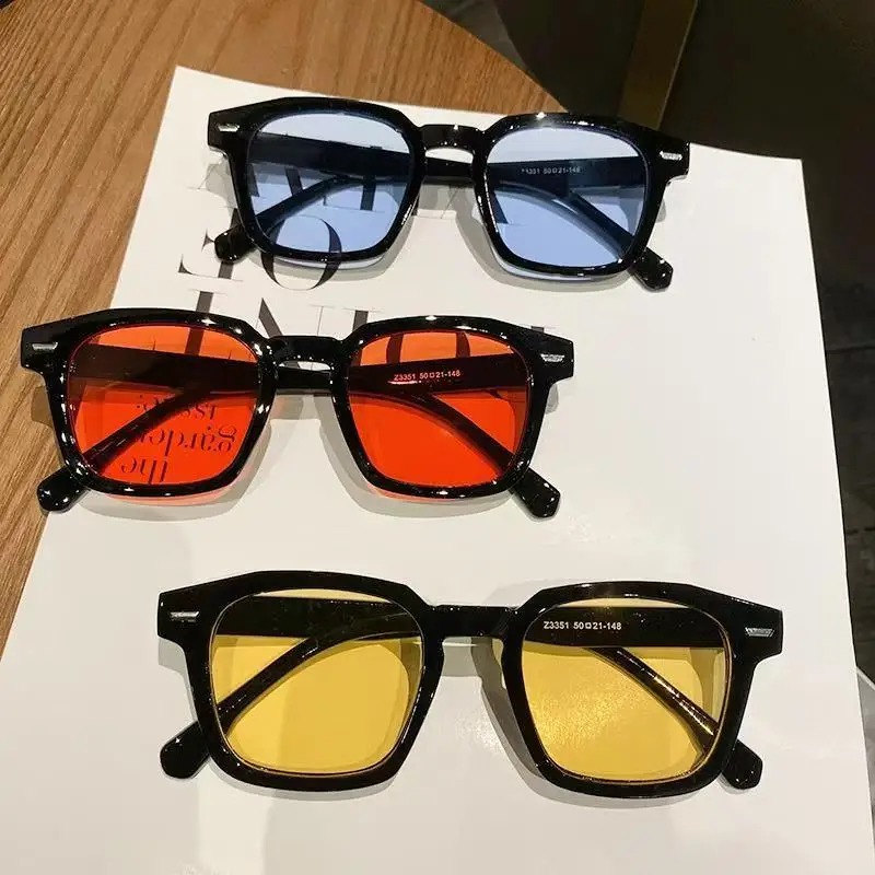 Sunglasses Cat Eye - 남성용 직사각형 빈티지 선글라스 패션 디자인