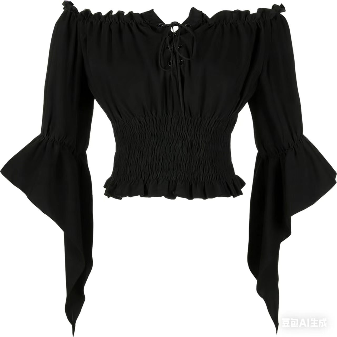 르네상스 중세 귀족 의상 여성 빈티지 블라우스 레트로  - Blouse Off Shoulder 리뷰 및 가격