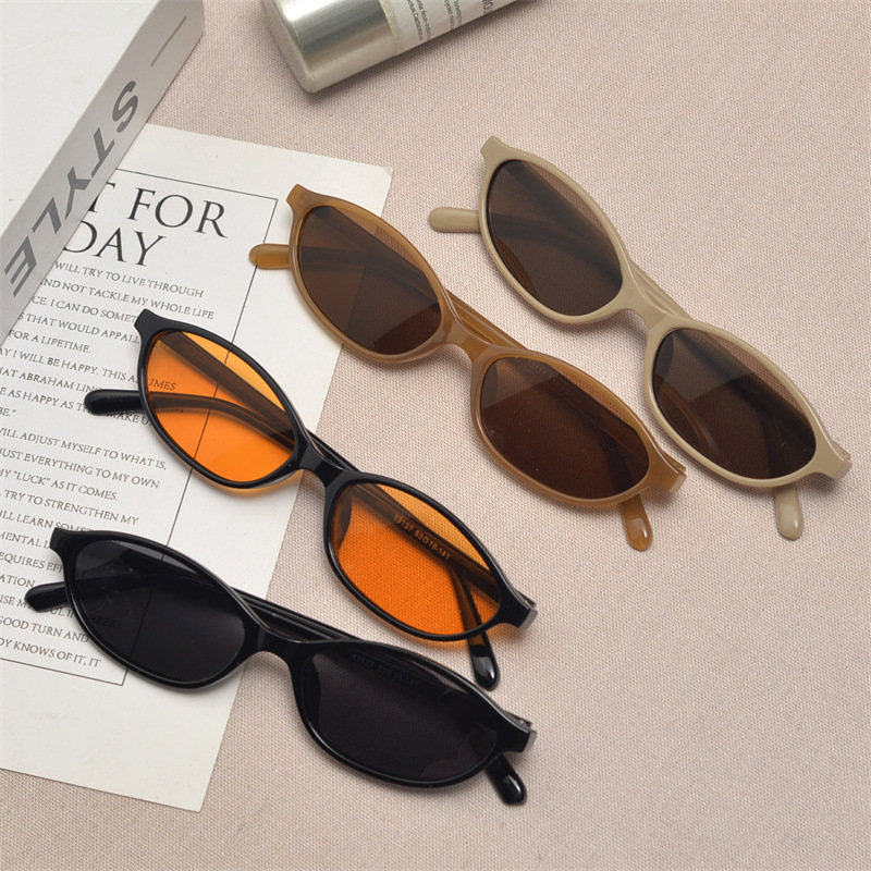 여성용 새로운 레트로 타원형 고양이 눈 선글라스 Y2k - Sunglasses Cat Eye 리뷰 및 가격