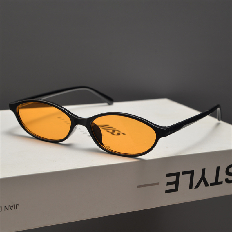 여성용 새로운 레트로 타원형 고양이 눈 선글라스 Y2k - Sunglasses Cat Eye 리뷰 및 가격