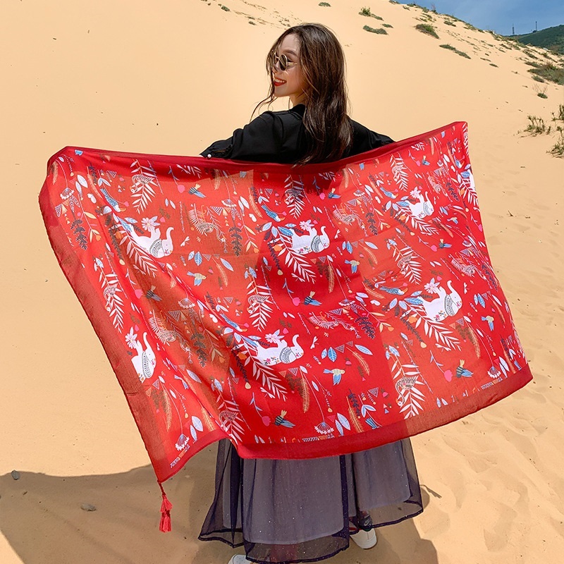 사막 태양 보호 코튼 린넨 비치 드레스 비키니 사롱 랩 - Linen Dress Wrap 리뷰 및 가격