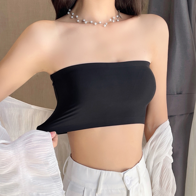 원피스 섹시한 튜브 탑 여성 Strapless 푸시 업 - Bralette Triangle Set 리뷰 및 가격
