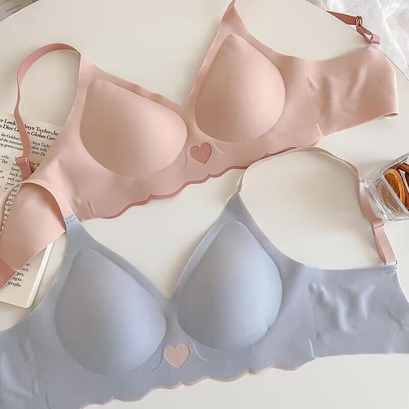 여성을위한 원활한 보이지 않는 브래지어 섹시한 란제리  - Bralette Triangle Set 리뷰 및 가격