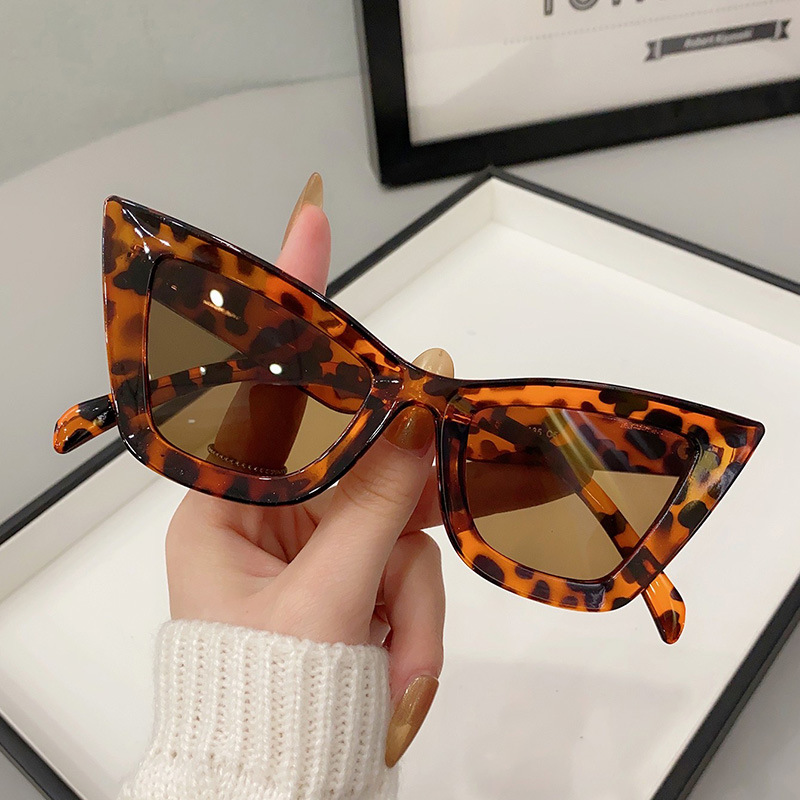 새로운 빅 프레임 빈티지 스퀘어 선글라스 여성 남성 고 - Sunglasses Cat Eye 리뷰 및 가격