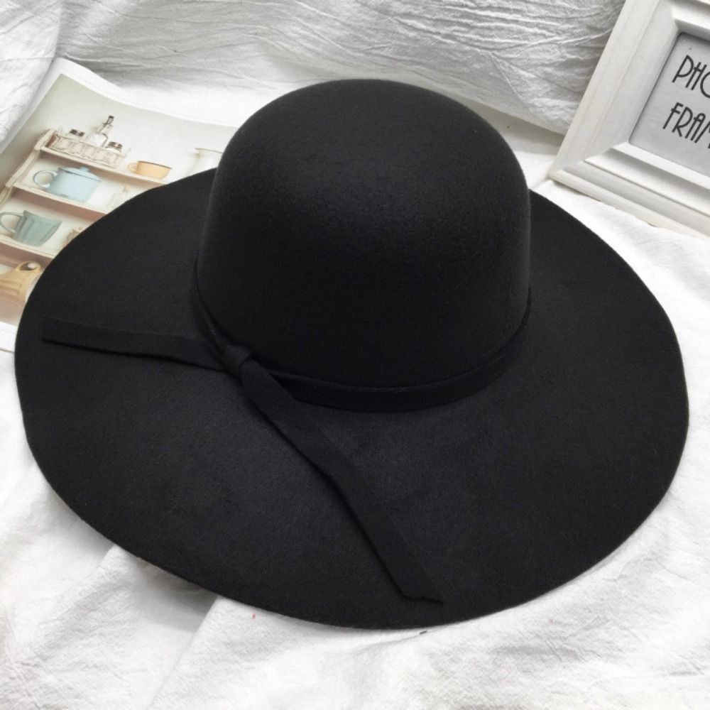 빈티지 스타일 버킷햇 접이식 디자인 펠트 소재 넓은 챙 - Hat Floppy Wide 리뷰 및 가격