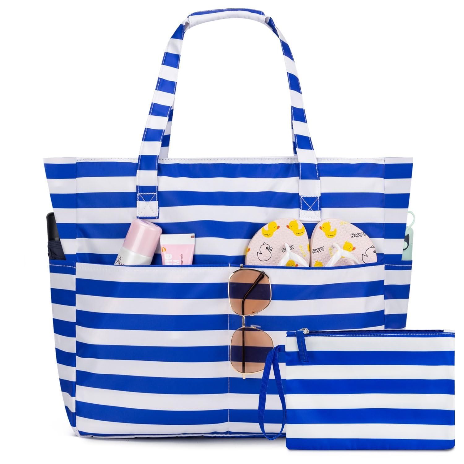 여성용 방수 모래방지 비치백, 대형 지퍼 비치백 (헬스 - Tote Bag Beach 리뷰 및 가격