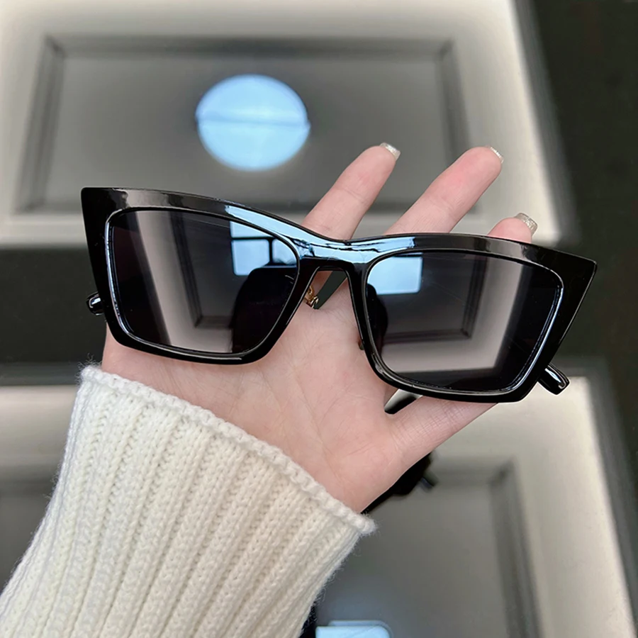 새로운 캣아이 블랙 선글라스 여성 남성 브랜드 패션 선 - Sunglasses Cat Eye 리뷰 및 가격
