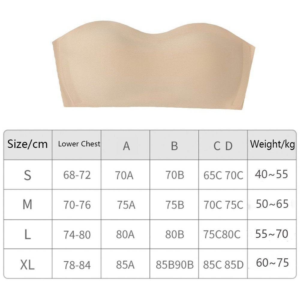 솔리드 컬러 Strapless 래핑 된 브래지어 보이지 - Bralette Triangle Set 리뷰 및 가격