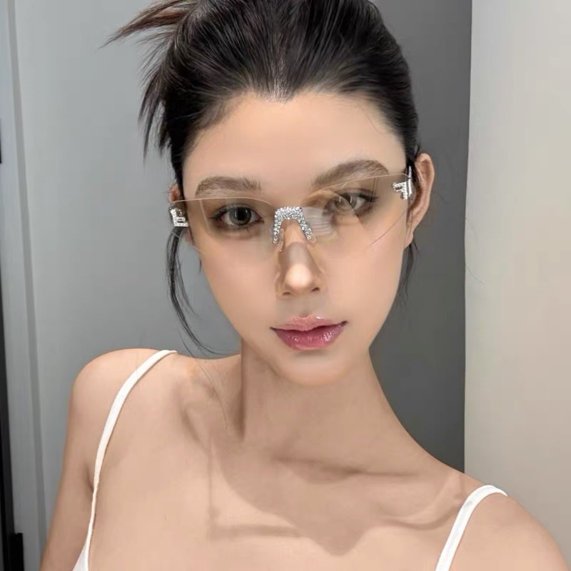 여성용 섹시 캣아이 무테 라인스톤 선글라스 명품 브랜드 - Sunglasses Cat Eye 리뷰 및 가격