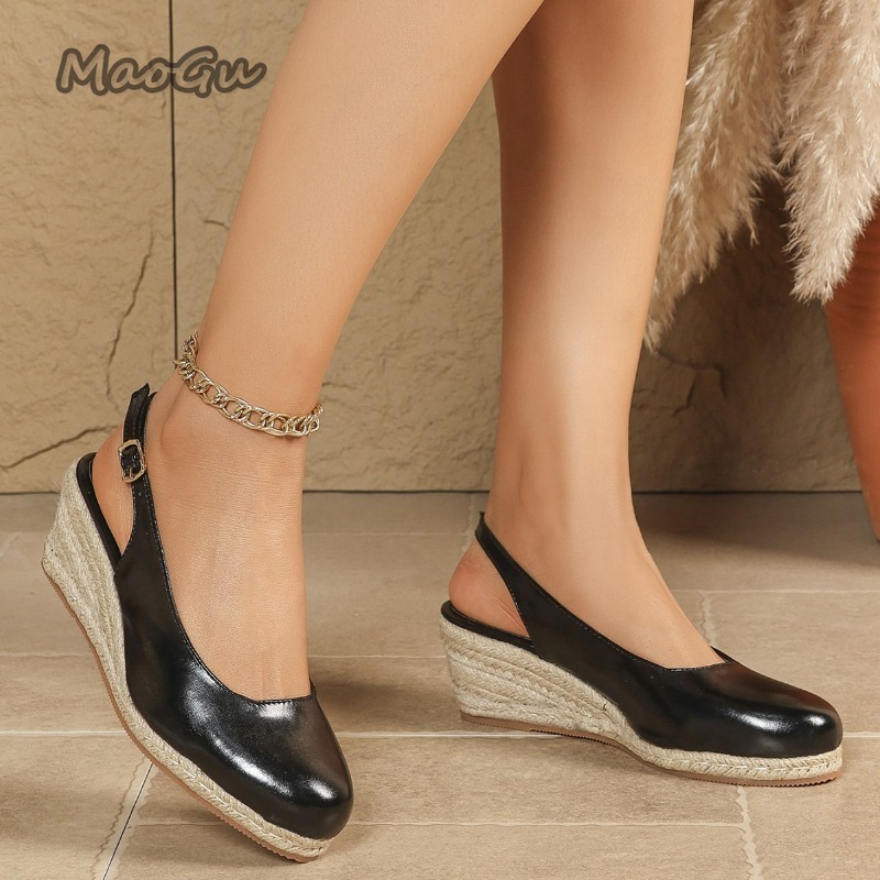 2026년 여름 신상 여성 에스파드리유 웨지 샌들, 앞 - Wedge Espadrille Women 리뷰 및 가격